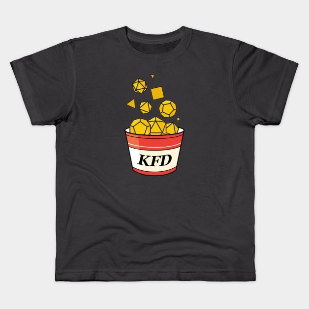 KFD Bucket Logo Kids T-Shirt by KYFriedDice